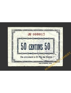 PLA DE CABRA (Tarragona)), 50 centims 10 de setembre del 1937 2