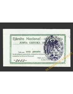 POBLA DE SEGUR, LA  (Lleida). 1 peseta. 7 de abril de 1938