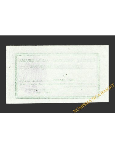 POBLA DE SEGUR, LA  (Lleida). 1 peseta. 7 de abril de 1938