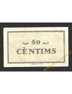 PRADES (Tarragona). 50 centims 1 de maig del 1937  2