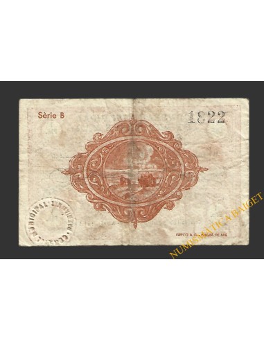 PREMIA DE MAR (Barcelona). 1 pesseta abril del 1937 