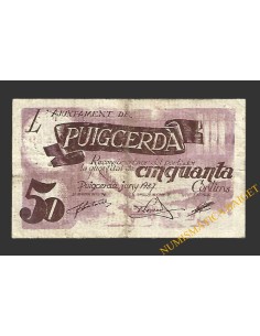 PUIGCERDA (Girona) 50 centims juny del 1937 