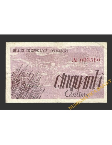 PUIGCERDA (Girona) 50 centims juny del 1937 