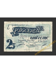 PUIGCERDA (Girona) 25 centims juny del 1937 