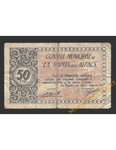 RAPITA DELS ALFACS, LA (Tarragona) 50 centims maig del 1937 