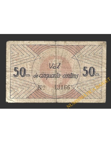 RAPITA DELS ALFACS, LA (Tarragona) 50 centims maig del 1937 