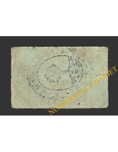 RASQUERA (Tarragona) 25 centims 1937 