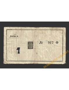 RIBA, LA (Tarragona) 1 pesseta febrer del 1937 2