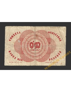 RIBES DES DEL PENEDES (Barcelona) 50 centims 22 de maig del 1937  2
