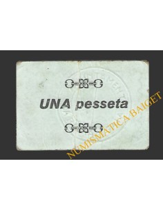 RIERA DE GAIA, LA (Tarragona) 1 pesseta 1937  2