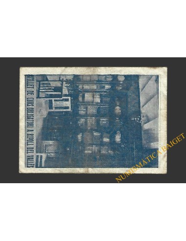 RIPOLL DEL VALLES (Barcelona) 0'25 pessetes 21 d'abril del 1937 