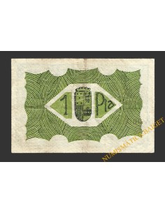 RIUDOR DE BAGES (Barcelona) 1 pesseta juliol del 1937  2