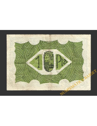 RIUDOR DE BAGES (Barcelona) 1 pesseta juliol del 1937 