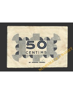 RODONYÀ (Tarragona), 50 cèntims maig del 1937 2