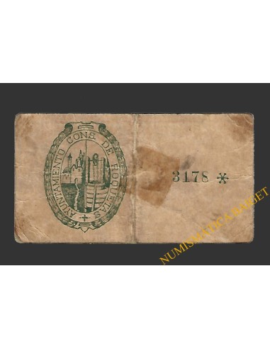 ROQUETAS (Tarragona), 50 cèntims  1937