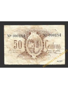 ROQUETES (Tarragona),50 cèntims  1937