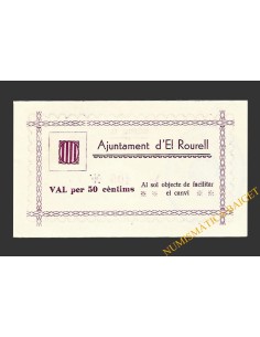 ROURELL, EL (Tarragona) 50 cèntims  1937