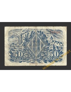 SABADELL (Barcelona) 50 cèntims  21 de maig del 1937 2