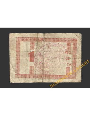 SALÀS DE PALLARS (Lleida) 1 pesseta 1937