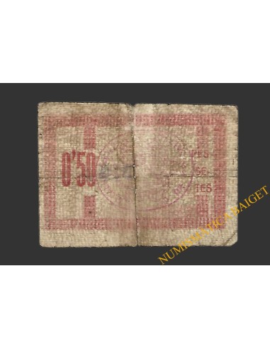 SALÀS DE PALLARS (Lleida) 0'50 pessetes 1937