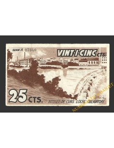 Sallent (Barcelona) 25 cèntims maig del 1937 2