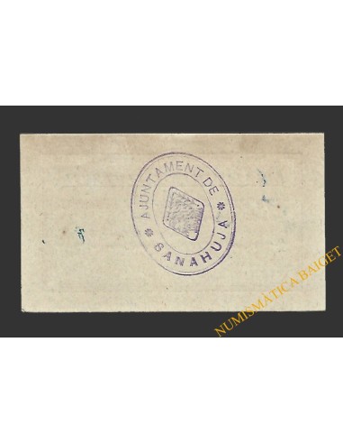 Sanahuja (Lleida)) 1 pesseta 20 de gener del 1937