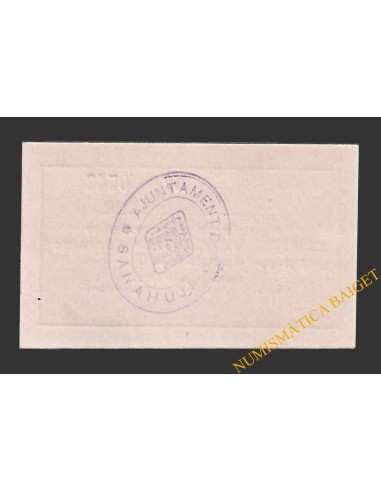 Sanahuja (Lleida)) 50 cèntims juny del 1937