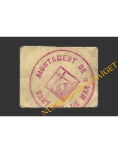 SANT POL DE MAR (Barcelona) 50 cèntims 18 d'agost del 1937 2