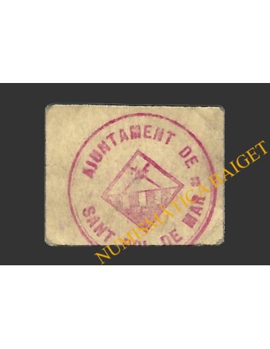 SANT POL DE MAR (Barcelona) 50 cèntims 18 d'agost del 1937