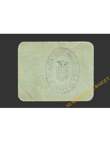 SARRAL (Tarragona) 1 pesseta 1937