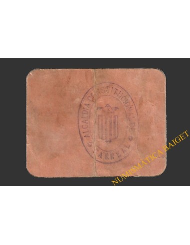 SARRAL (Tarragona) 0'50 pessetes 1937