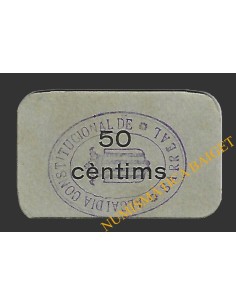 SARRAL (Tarragona) 50 cèntims 1937 2