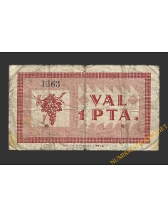 SOLIVELLA (Tarragona) 1 pesseta 2 de maig del 1937 2