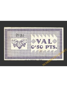 SOLIVELLA (Tarragona) 0'50 pessetes 2 de maig del 1937 2