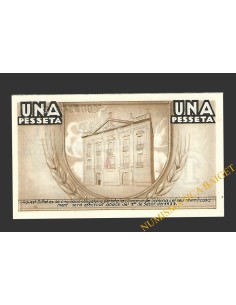 SOLSONA (Lleida) 1 pesseta 1 de setembre del 1937 2