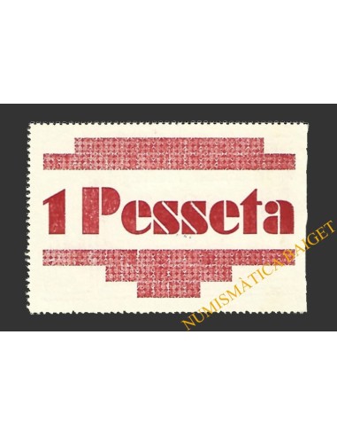 SORT (Lleida) 1 pesseta 1937 (2ª emissió)