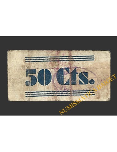 SORT (Lleida) 0'50 pessetes 1937 