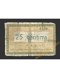 TORREDEMBARRA (Tarragona) 20 cèntims 20 de maig  del 1937  2