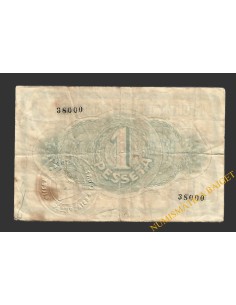 TORTOSA (Tarragona) 1 pesseta 20 de juny del 1937 2