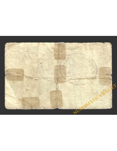 TRAGÓ DE NOGUERA (Lleida) 1 pesseta 1937