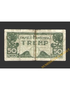 TREMP (Lleida) 50 cèntims 1937 (2ª emissió)
