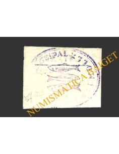 VALLMOLL (Tarragona)  5 cèntims 1937  2