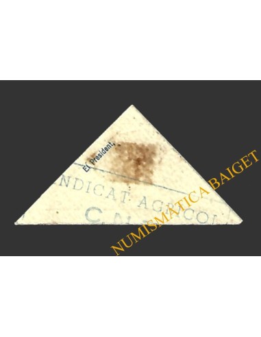 VALLS (Tarragona)  15 cèntims,1937 COL·LECTIVITAT AGRÍCOLA  C.N.T.