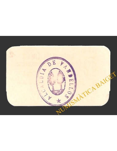 VANDELLÒS (Tarragona)  1 pesseta, 29 d'agost del 1937