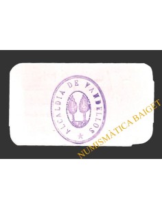 VANDELLÒS (Tarragona)  50 cèntims, 29 d'agost del 1937 2