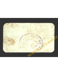 VANDELLÒS (Tarragona)  25 cèntims, 29 d'agost del 1937 2