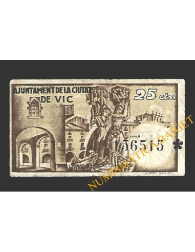 VIC (Barcelona) 25 cèntims, 7 de juny del 1937