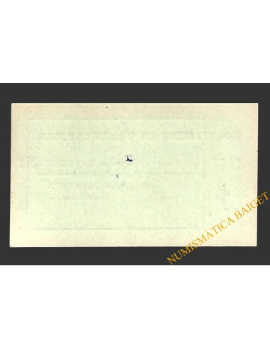 VILADECAVALLS (Barcelona) 1 pesseta, maig del 1937