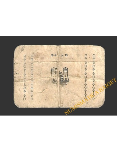 VILALLONGA DEL CAMP (Tarragona) 50 cèntims 1937