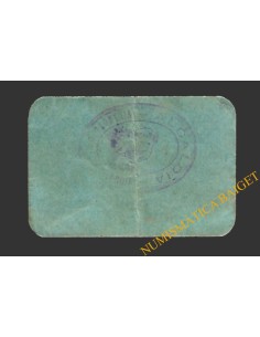 VILANOVA D'ESCORNALBOU (Tarragona) 1 pesseta 1937  2